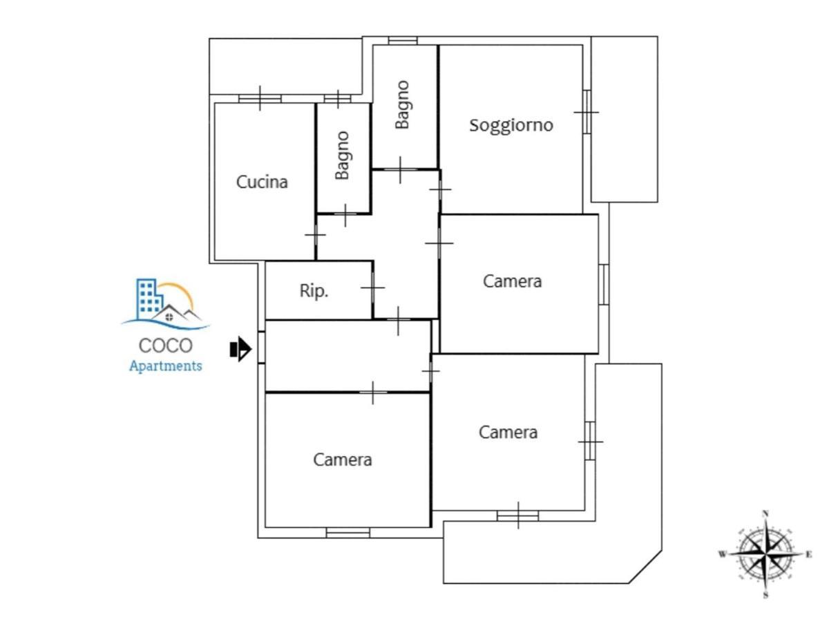 Coco Apartments Катания Экстерьер фото